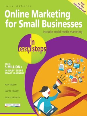 cover image of Online Marketing for Small Businesses in easy steps